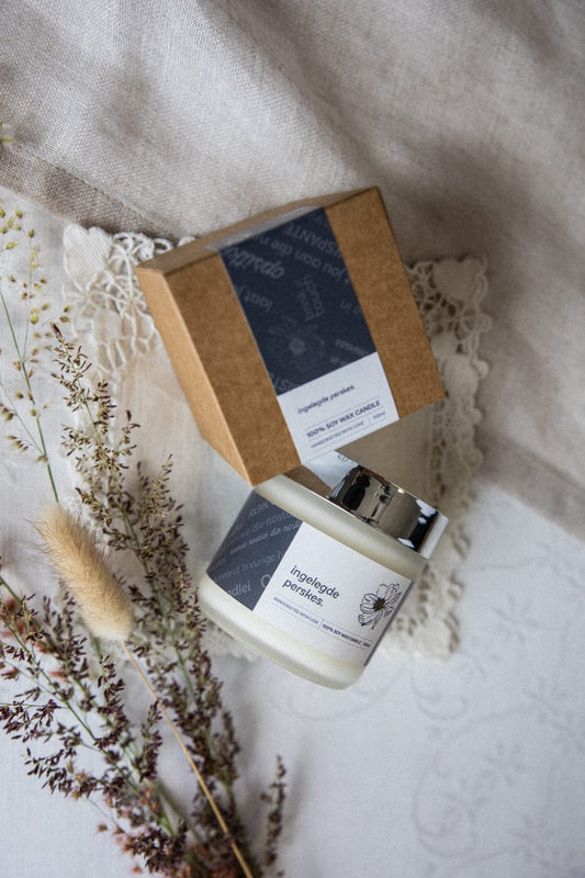 afrikaanse klein kersie | ingelegde perskes