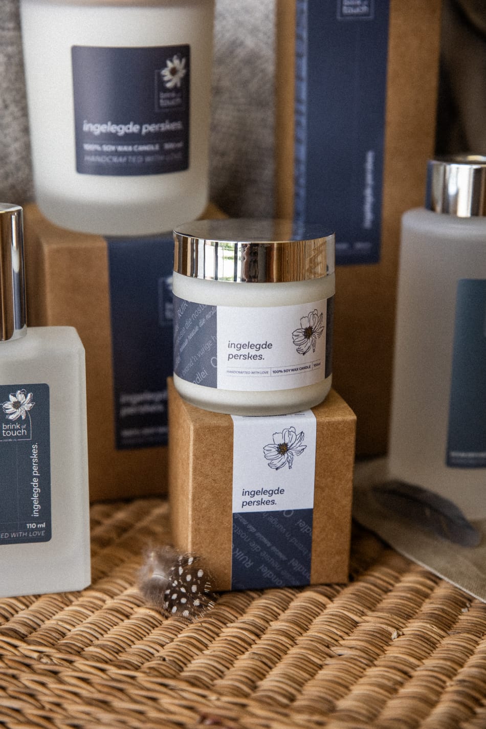 afrikaanse klein kersie | ingelegde perskes