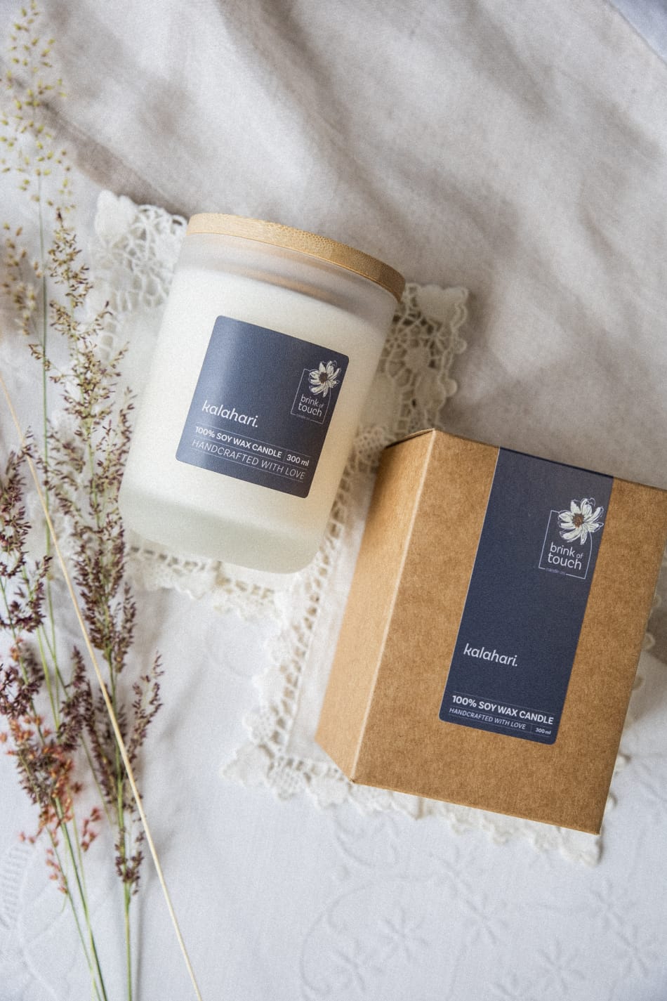 Afrikaanse Kers | Kalahari candle by Brink of Touch