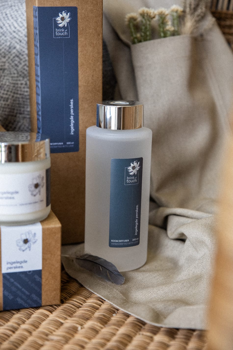 afrikaanse diffuser | ingelegde perskes