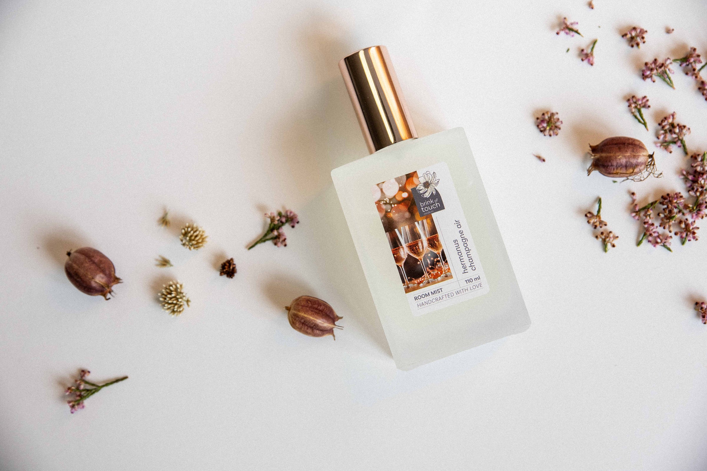 Hermanus Champagne Air Room Mist - close up