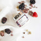 Sugared Berries mini candle - close up
