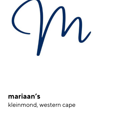 Mariaan's